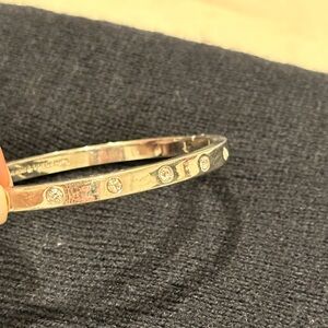 Kate Spade “love” bracelet sterling Silver